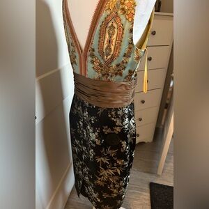 Phoebe couture satin dress